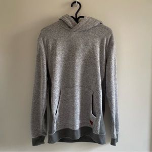 Quicksilver Light Gray Hoodie